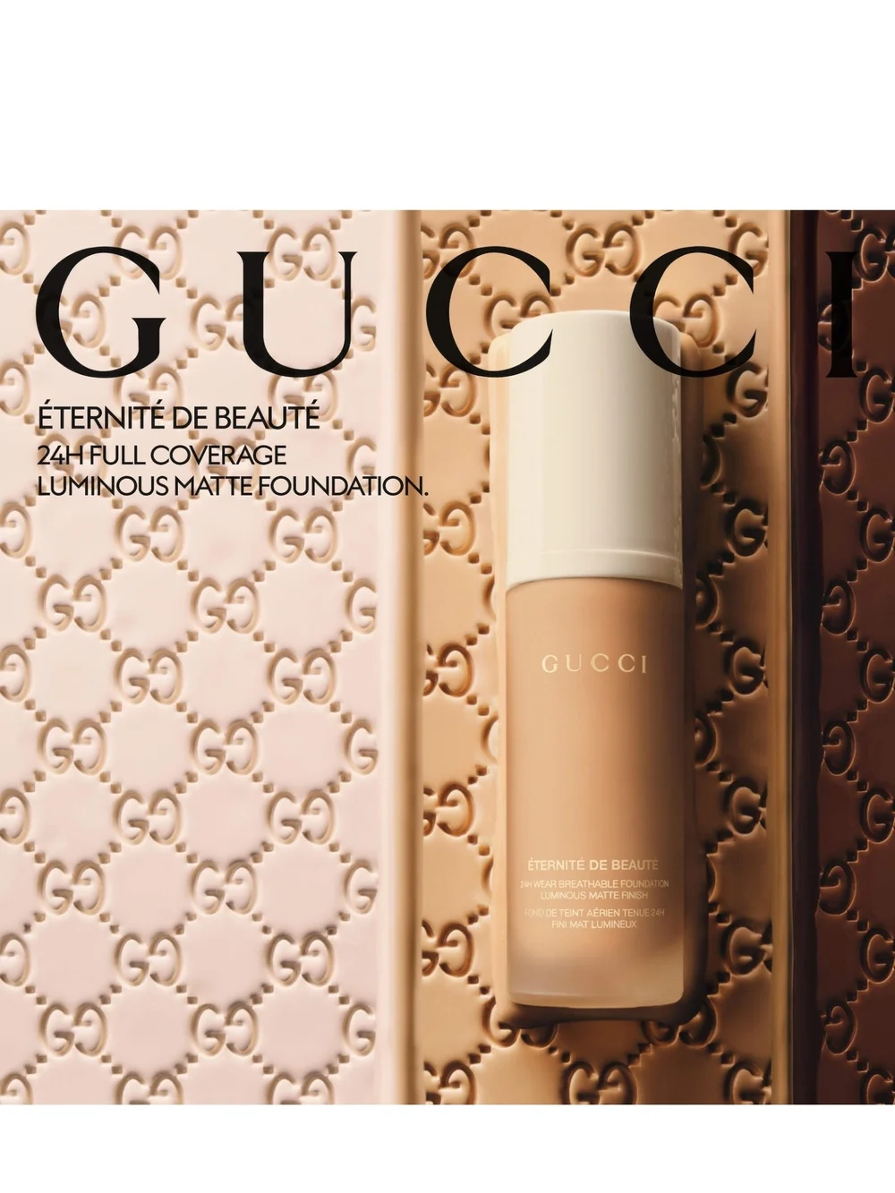 Gucci Éternité de Beauté Luminous Matte Foundation In Medium 360W NIB